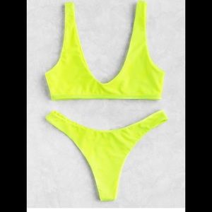 Worn once , two piece.